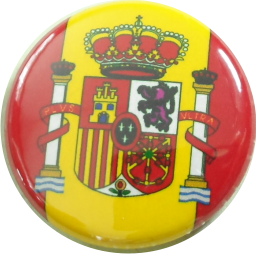 Spanien Flagge Button